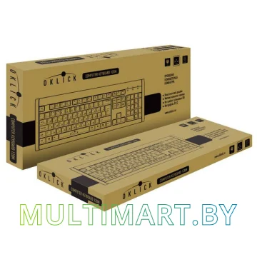 Клавиатура Оклик 120M USB черный картинка 2